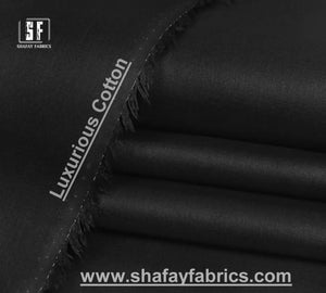 Luxurious COTTON  black