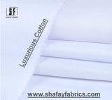 Luxurious COTTON  white