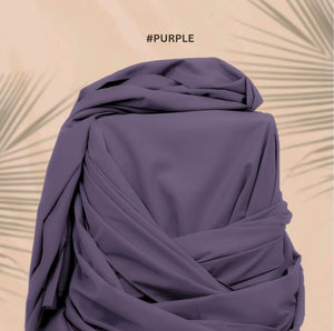 Italian Wash & Wear purple