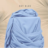 Italian Wash & Wear sky blue